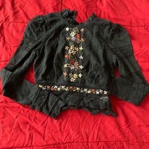 Free People Garden Grace Top